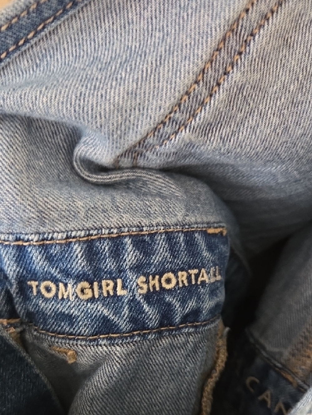 American Eagle Outfitters Denim Tomgirl Shortall - Picture 4 of 8